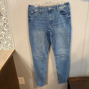 NWOT Old Navy‎ Mid-rise Rockstar Super Skinny Jean Pants (Women's 12 Long)